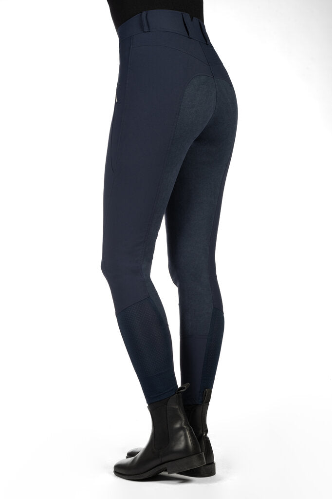 HKM Lia High Waist Suede FS Breeches