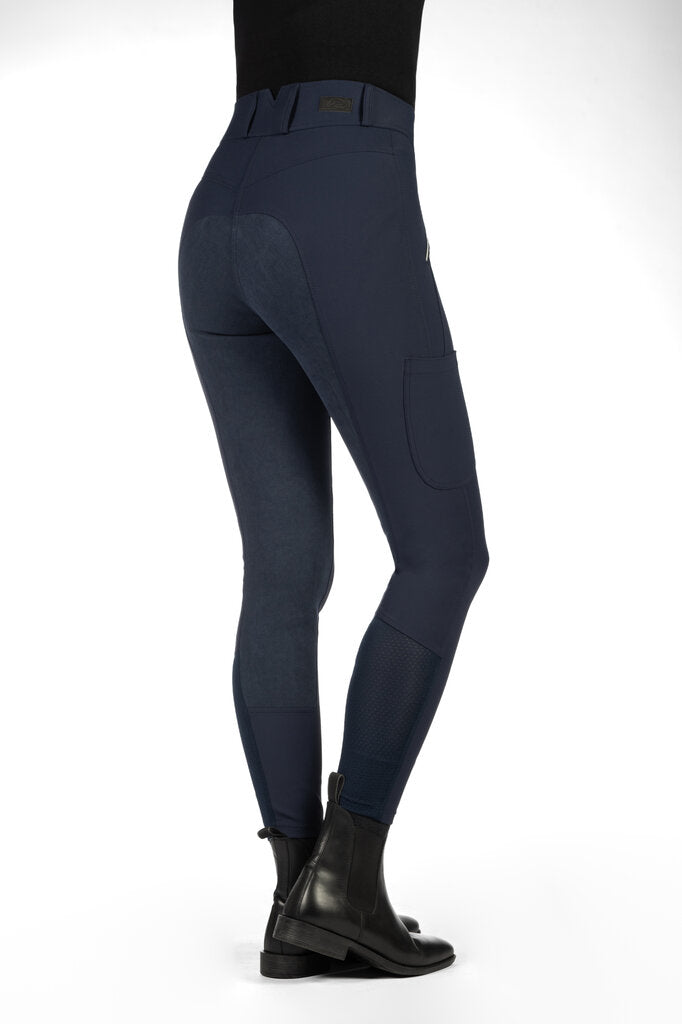 HKM Lia High Waist Suede FS Breeches