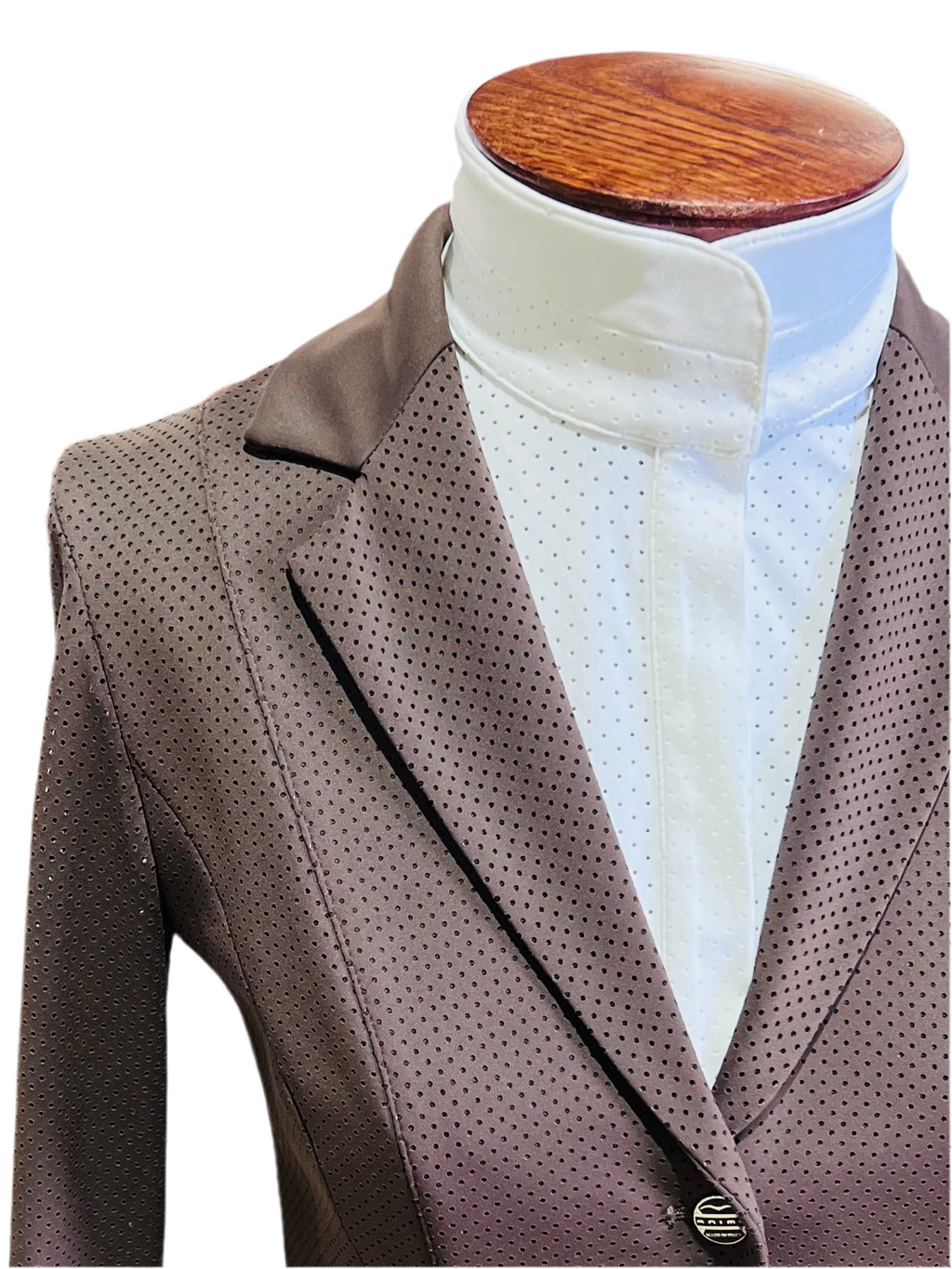 Animo Lipis Custom Riding Jacket, Marrone Marrone (40) #5995