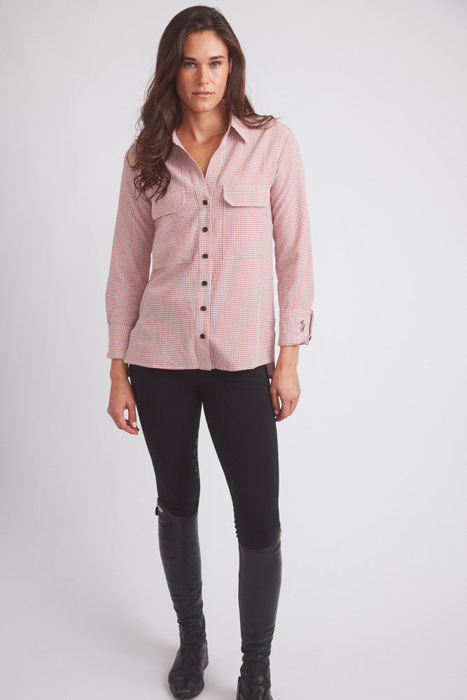 Solid Citizen Jessica Gingham Top