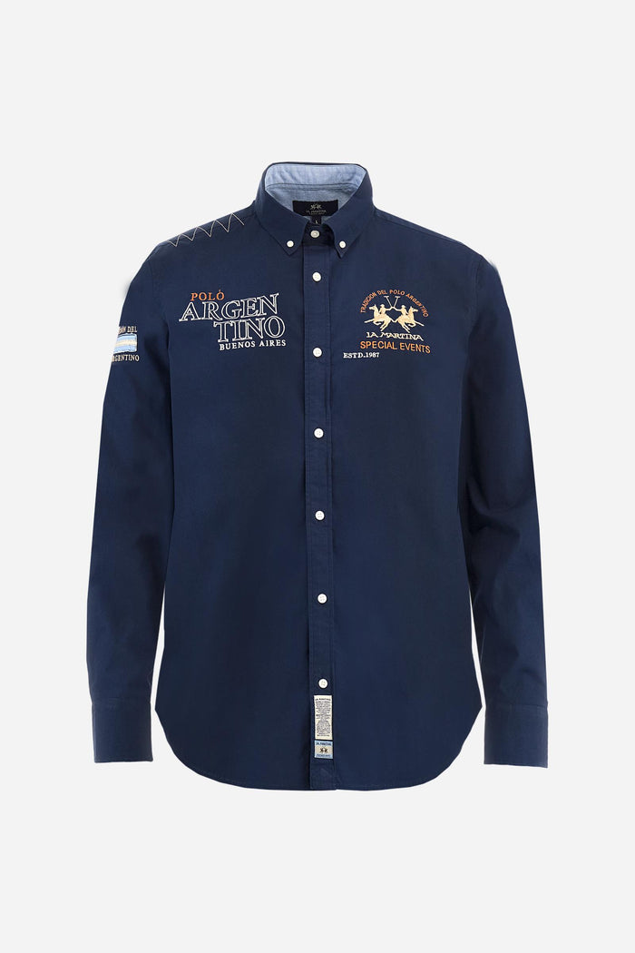 La Martina Men's Longsleeve Rodolfo Shirt