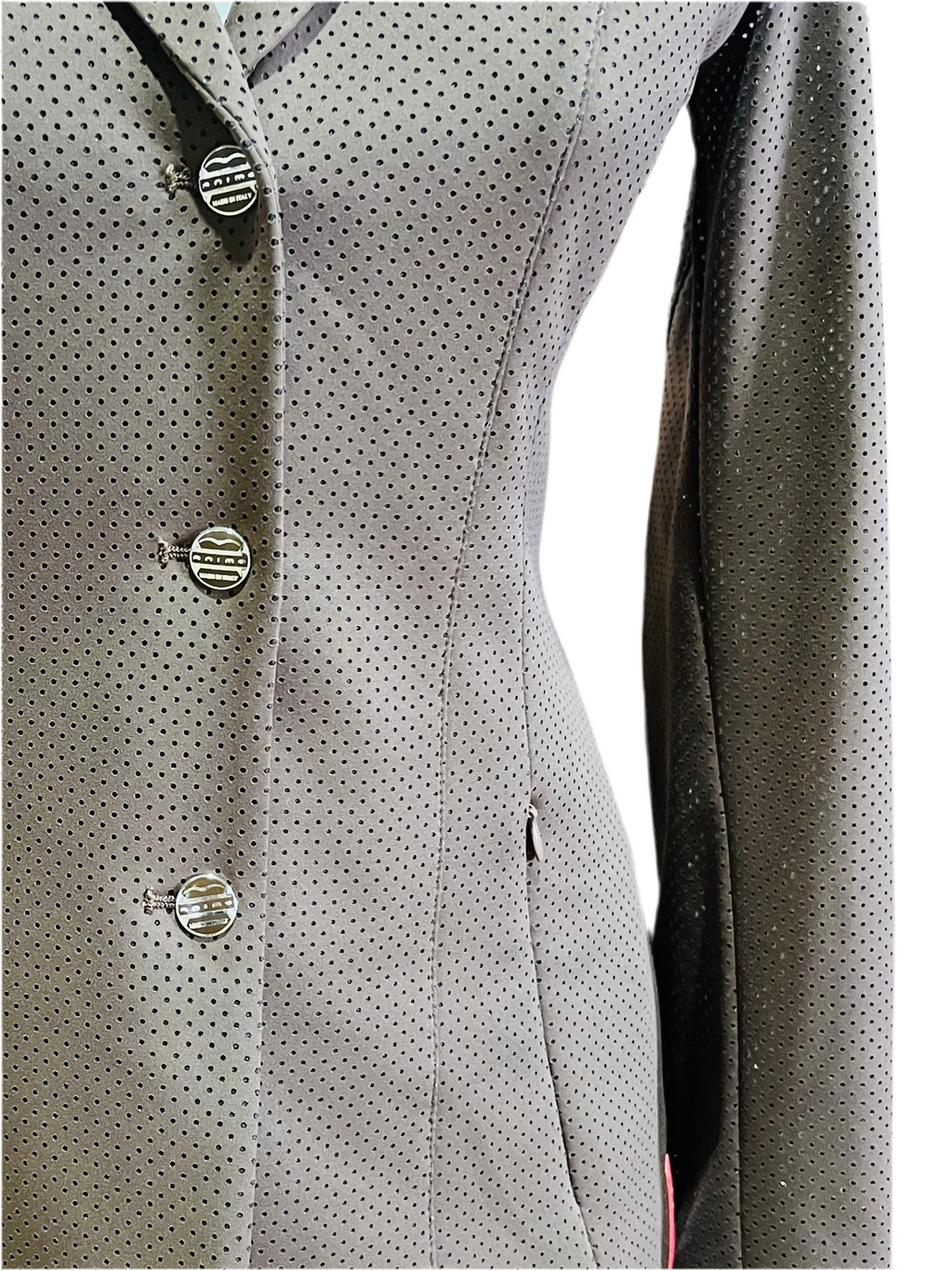 Animo Lipis Custom Riding Jacket, Marrone Marrone (40) #5995