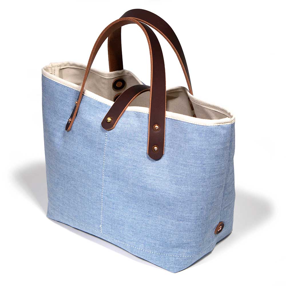 General Knot & Co. Chambray Mini Tote