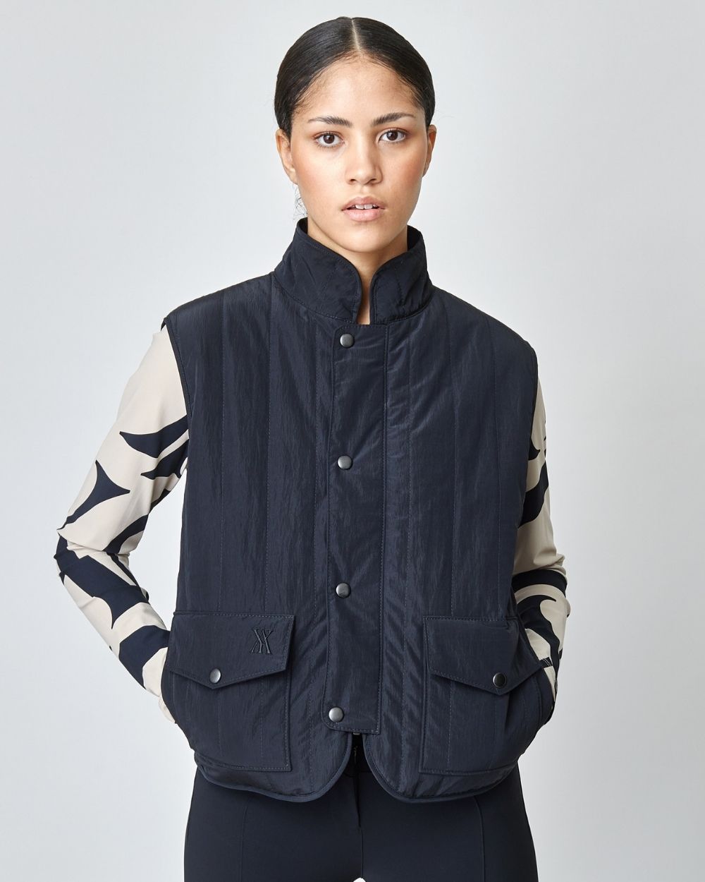 Yagya Quilted Riding Vest