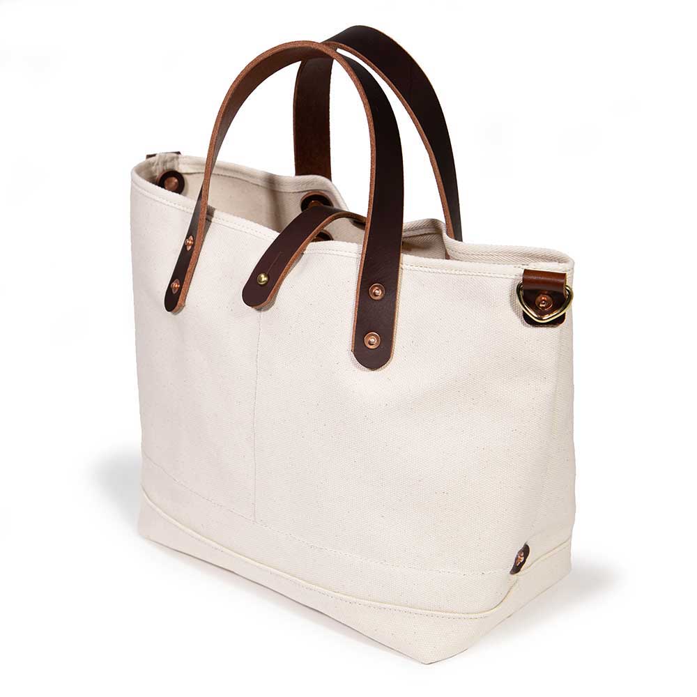General Knot & Co. Natural Canvas All Day Mini Tote