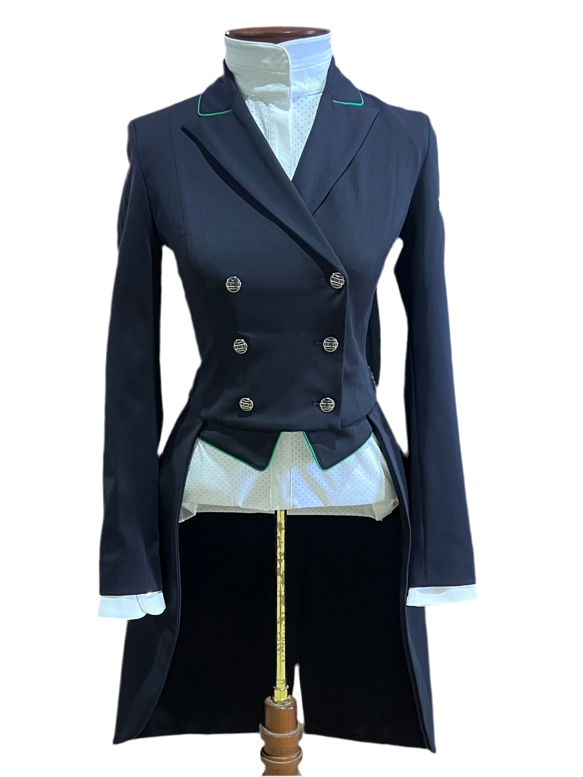 Animo Lageo Custom Tailcoat, Nero Nero (36) #9573