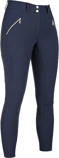 HKM Lia High Waist Suede FS Breeches