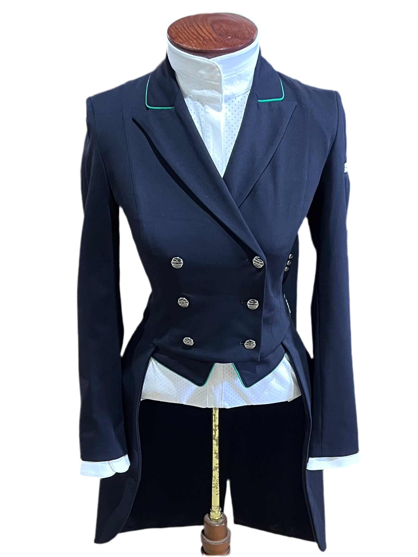 Animo Lageo Custom Tailcoat, Nero Nero (36) #9573