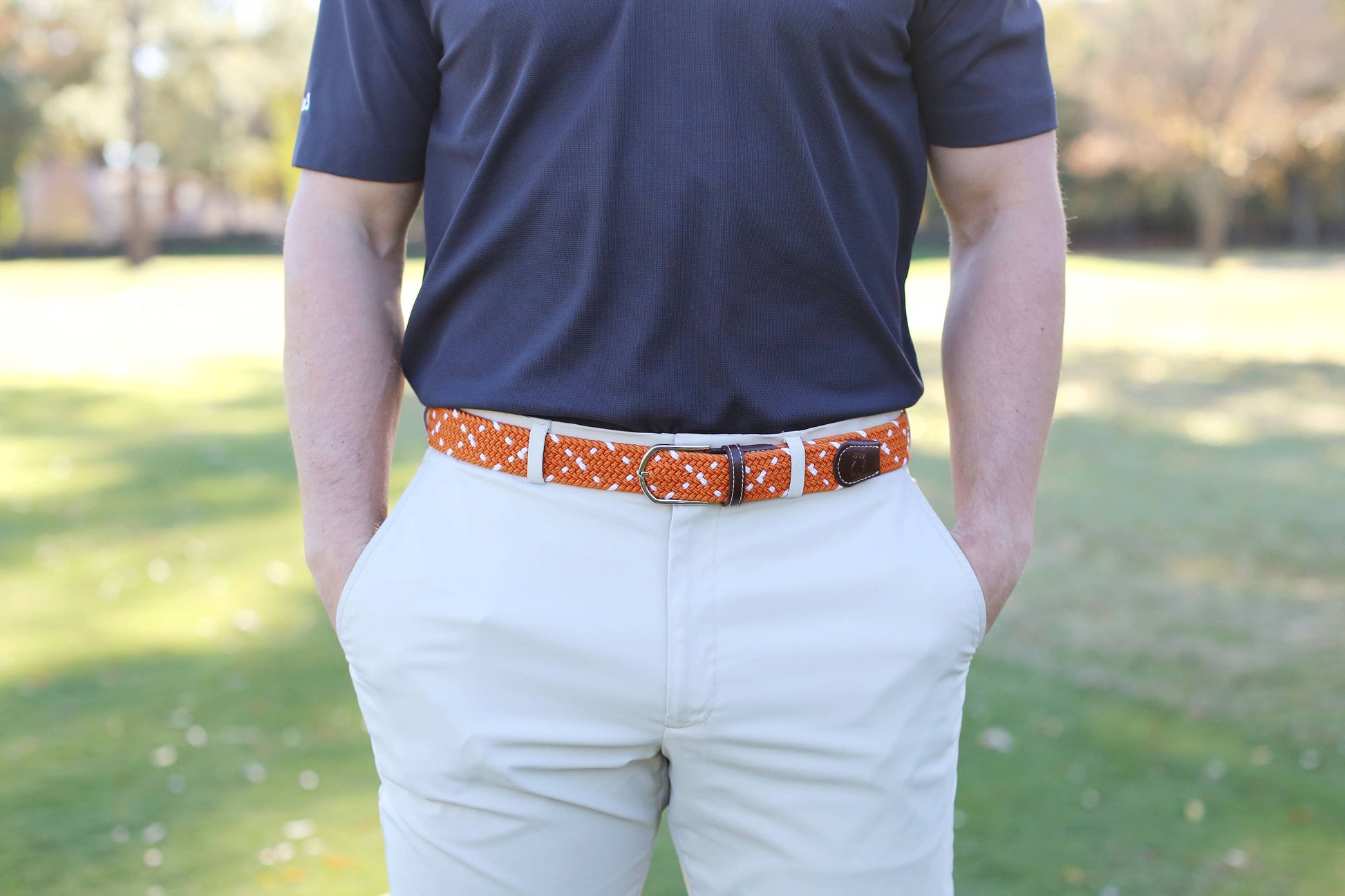 The Austin Woven Stretch Belt