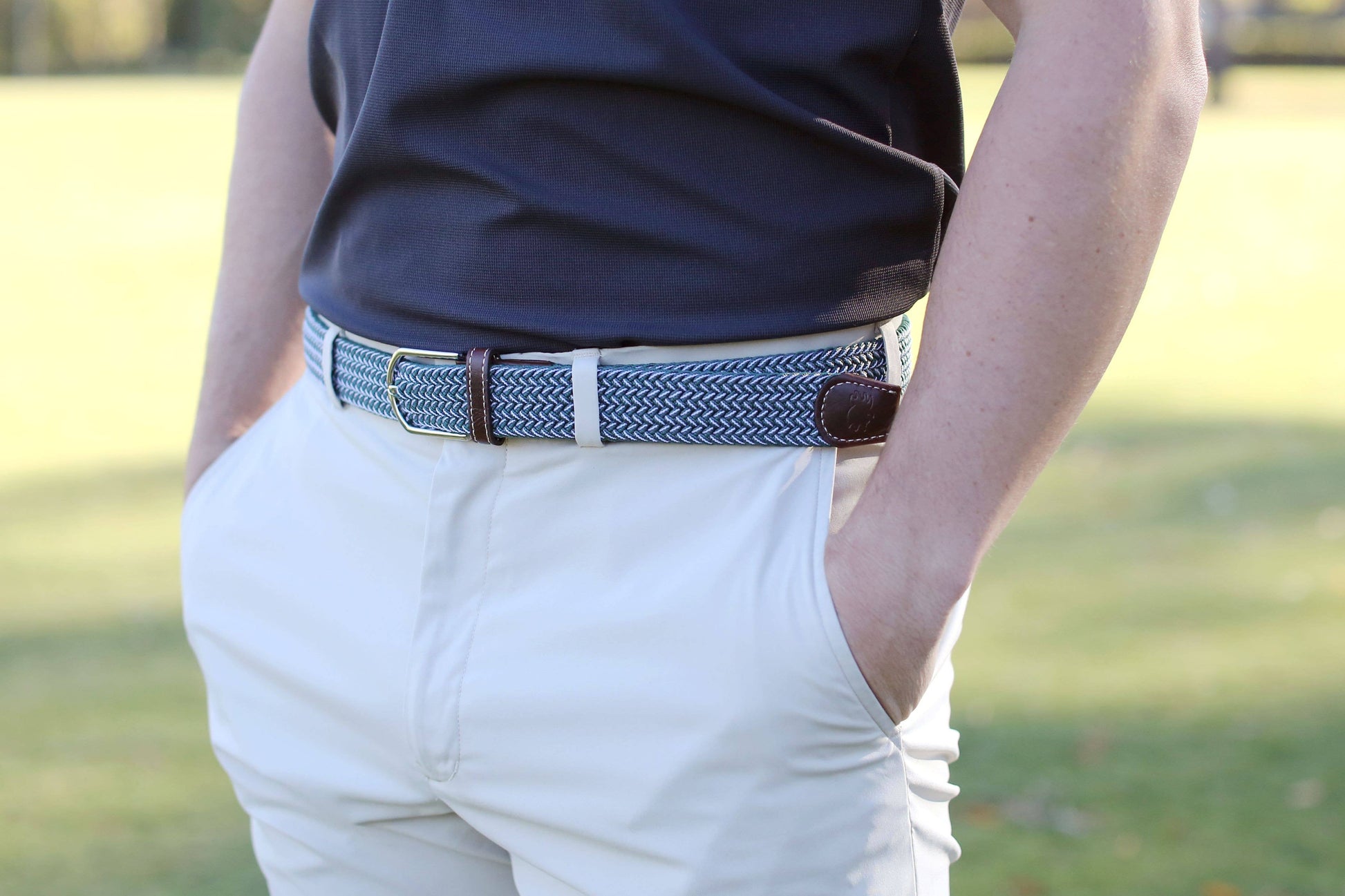 The Bandon Woven Stretch Belt