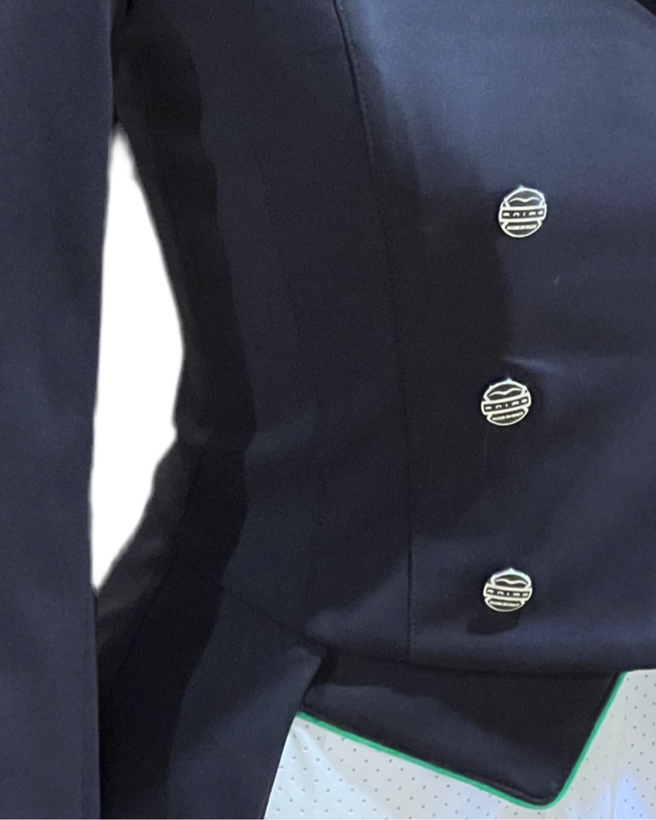 Animo Lageo Custom Tailcoat, Nero Nero (36) #9573