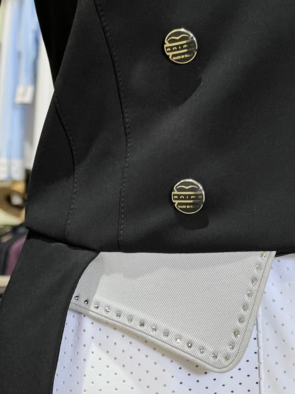 Animo Lageo Custom Tailcoat, Nero Nero (40) #9024