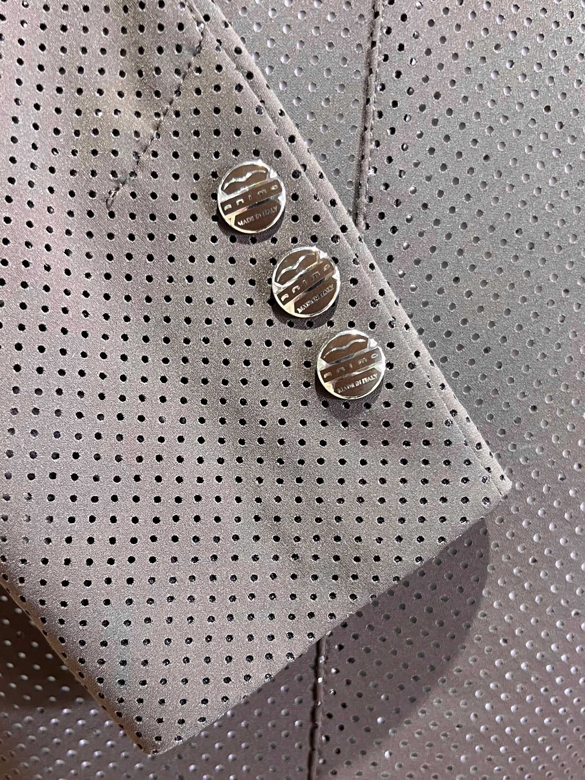 Animo Lipis Custom Riding Jacket, Marrone Marrone (40) #5995