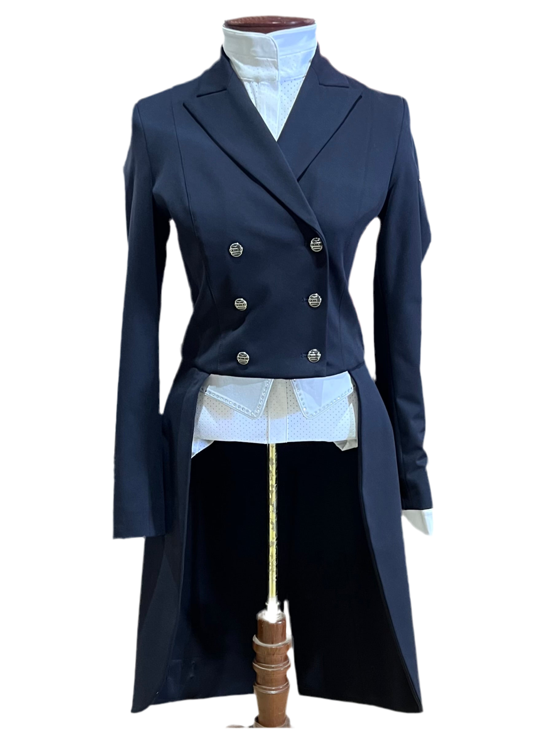 Animo Lageo Custom Tailcoat, Nero Nero (40) #9024