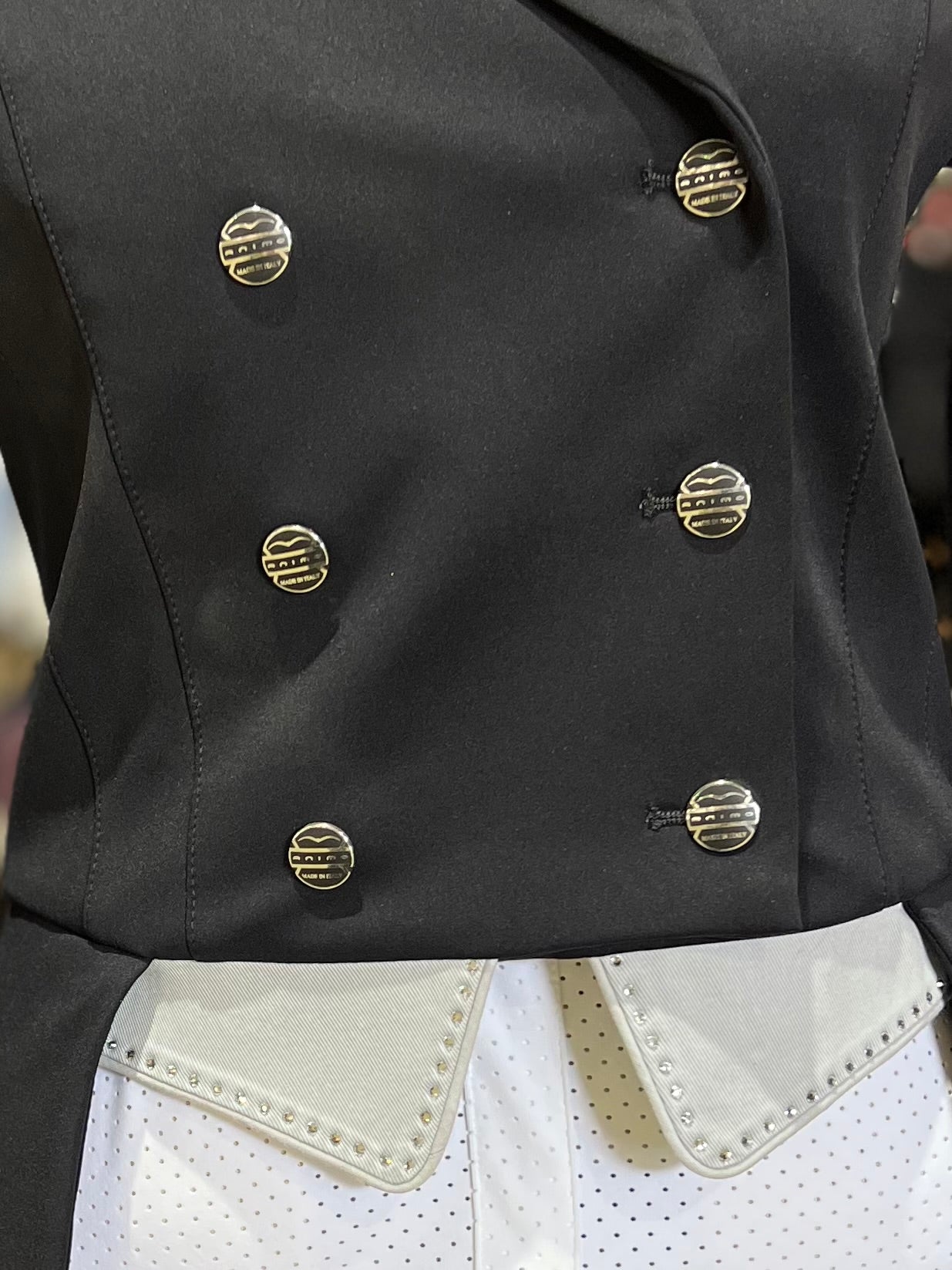 Animo Lageo Custom Tailcoat, Nero Nero (40) #9024