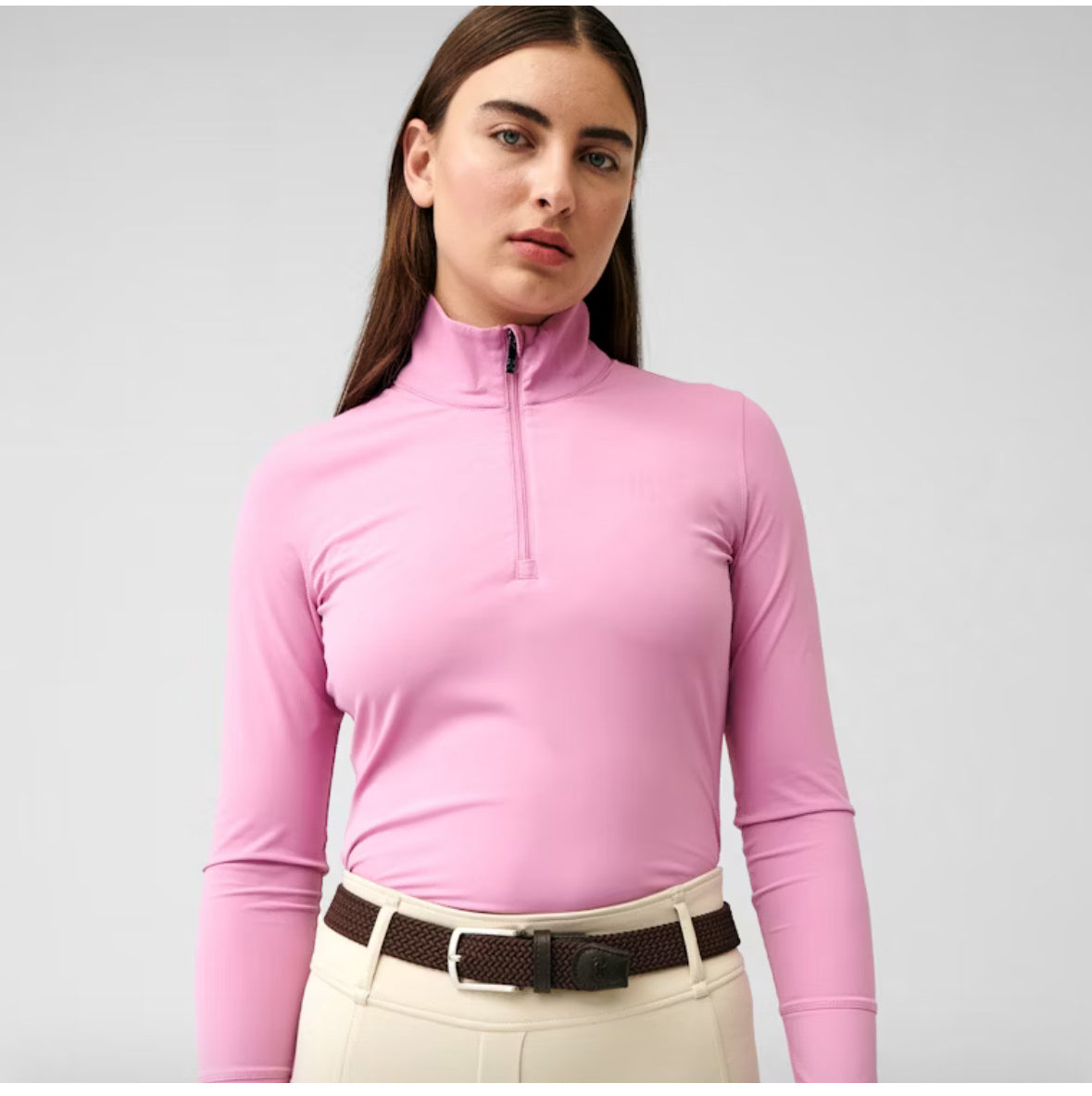 PS of Sweden Curvy Grace Half Zip Sweater