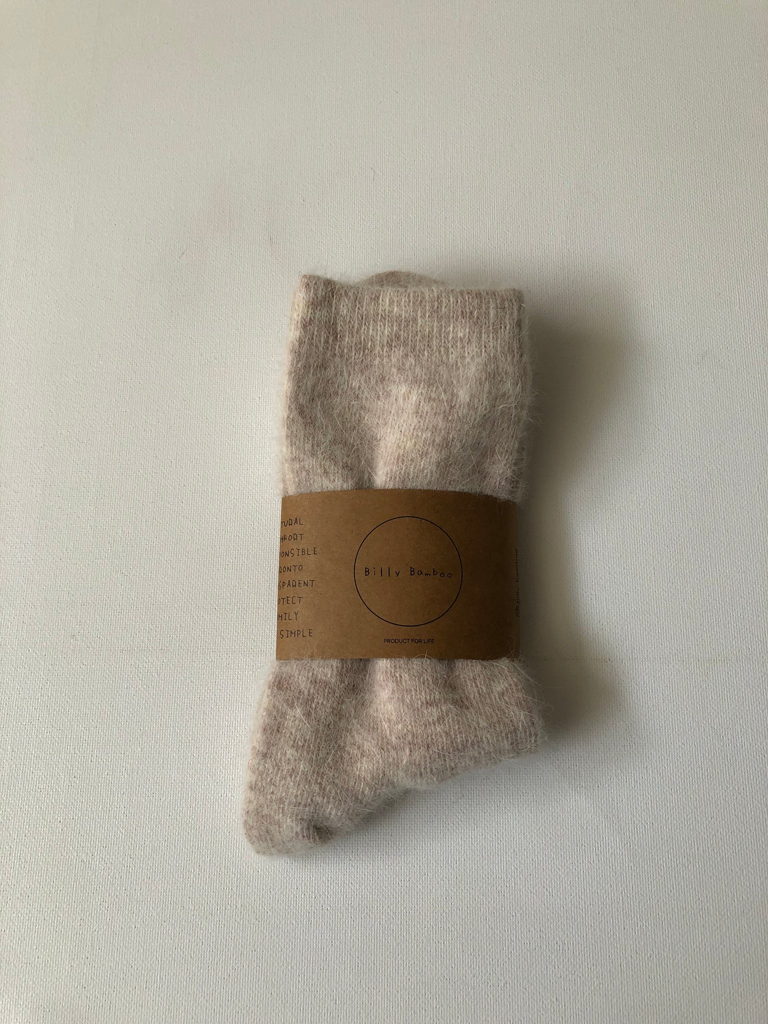 Billy Bamboo Fluffy Angora Socks
