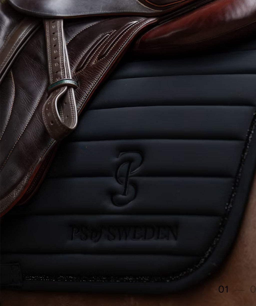 PS of Sweden DR Stripe Saddle Pad
