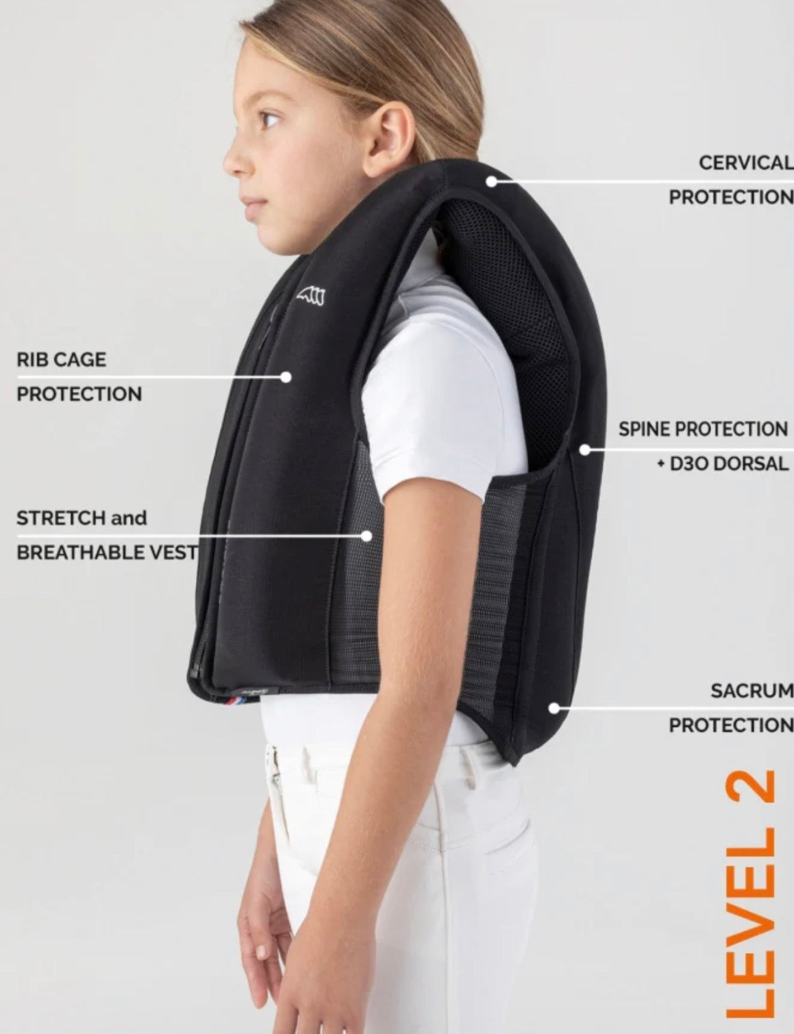 Equiline Junior Air Bag Vest L2