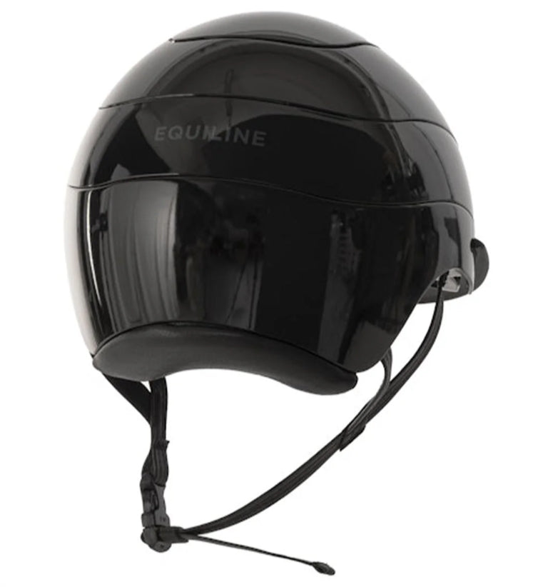 Equiline Helmet Xanto Strass | Glossy Black