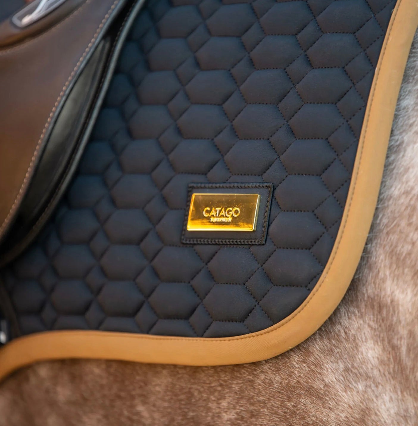 Catago Jump Saddle Black