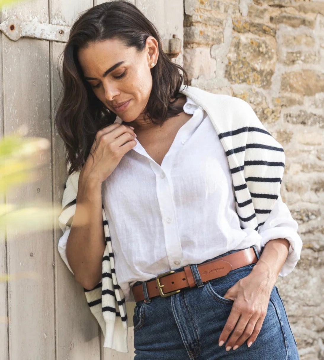 Pampeano Solid Leather Belt