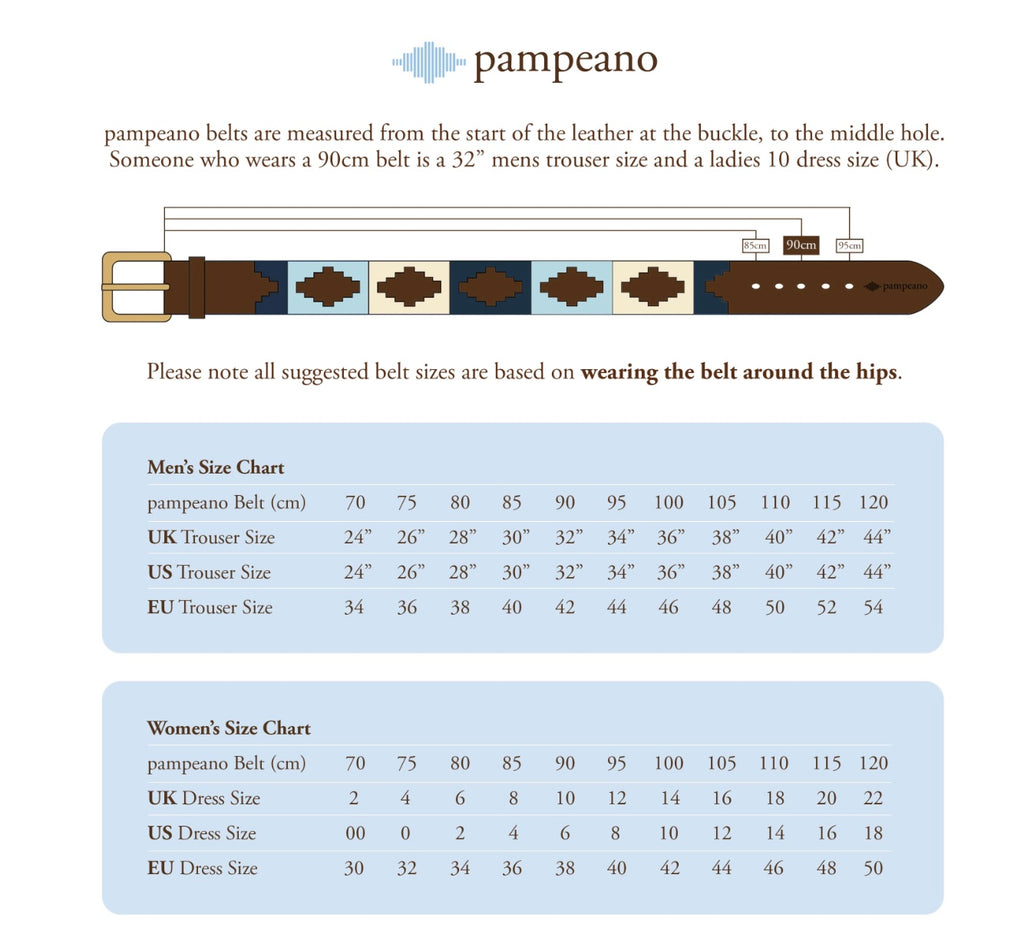 Pampeano Bronceada Skinny Belt