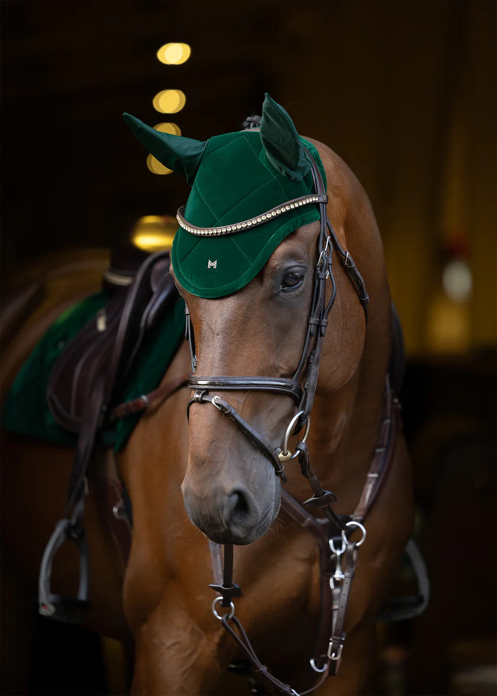 Maximilian Velvet Ear Bonnet