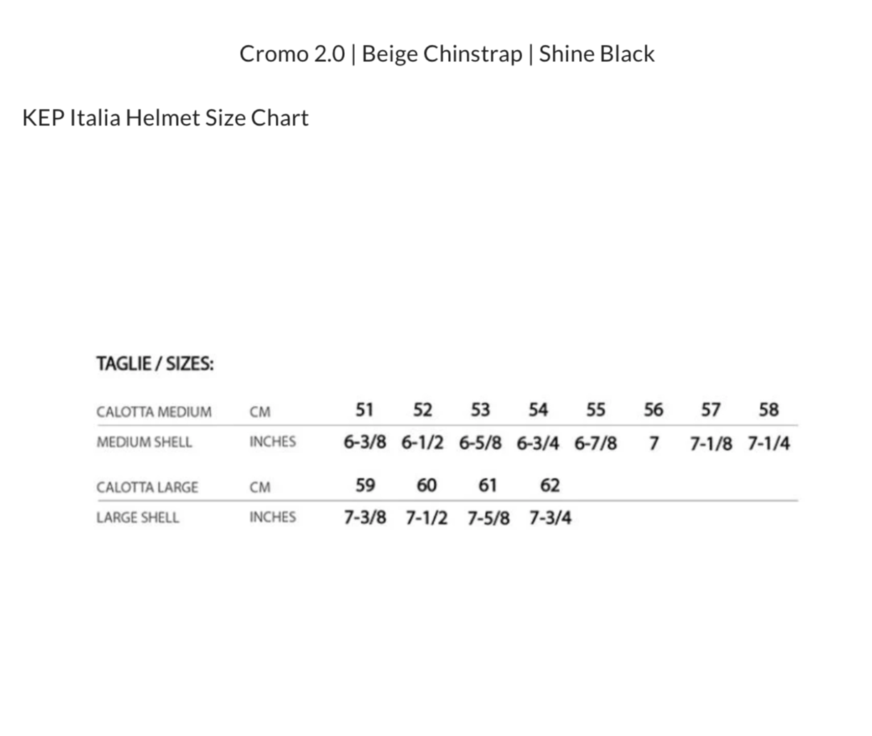 KEP HELMET CRS.BLK.L.BLK.BGE.1