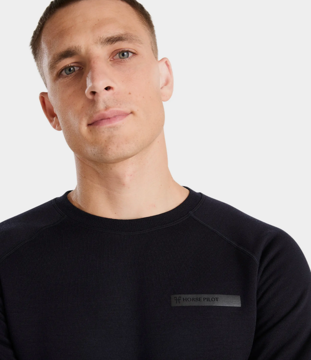 Horse Pilot Merino Sweatshirt Men