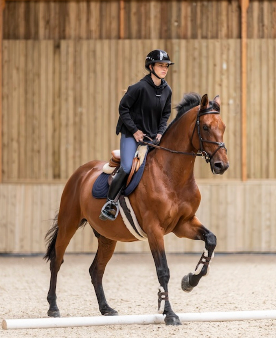Sudadera con capucha del equipo Horse Pilot para mujer
