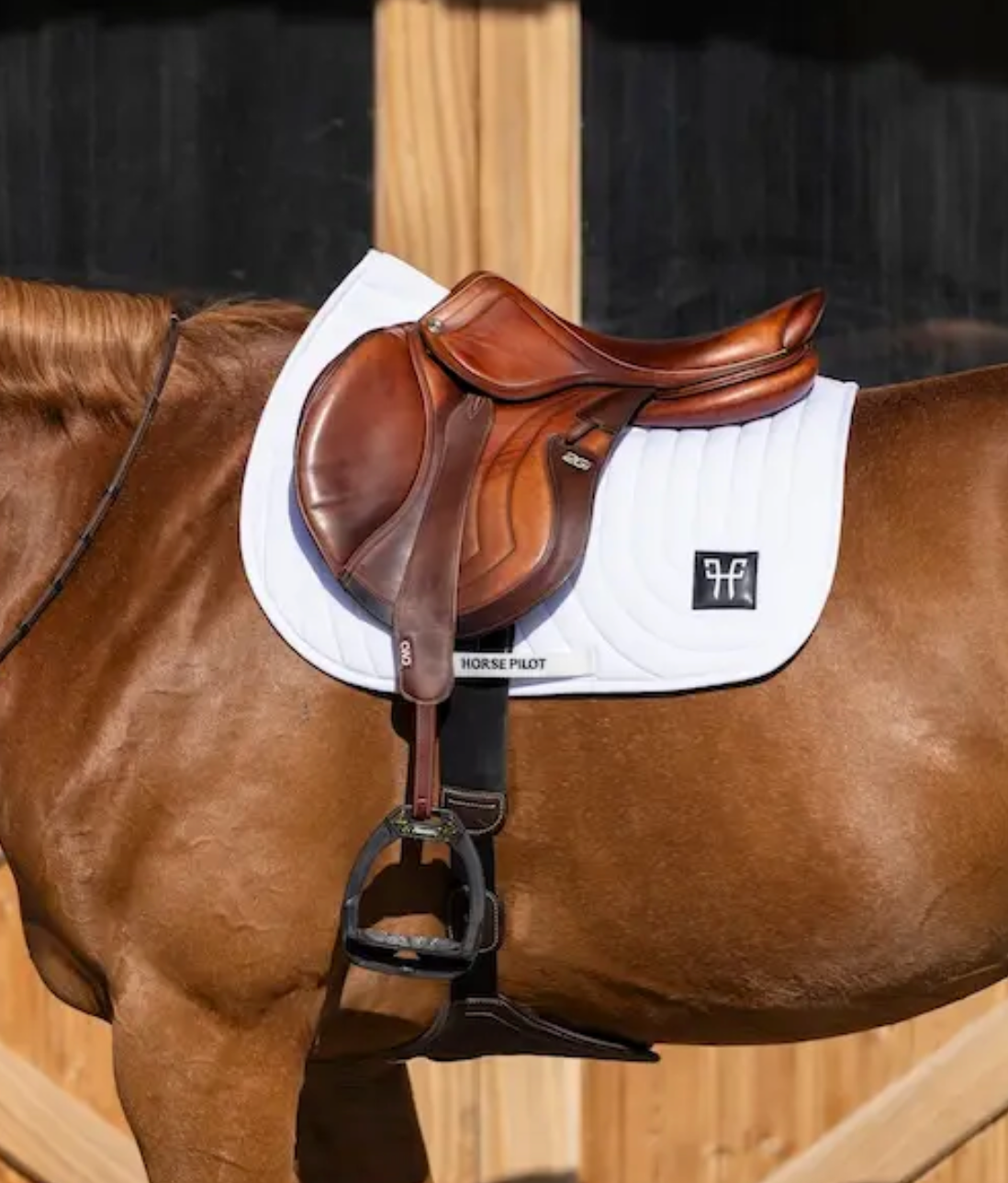 Horse Pilot Jump Saddle Pad Ergonomic