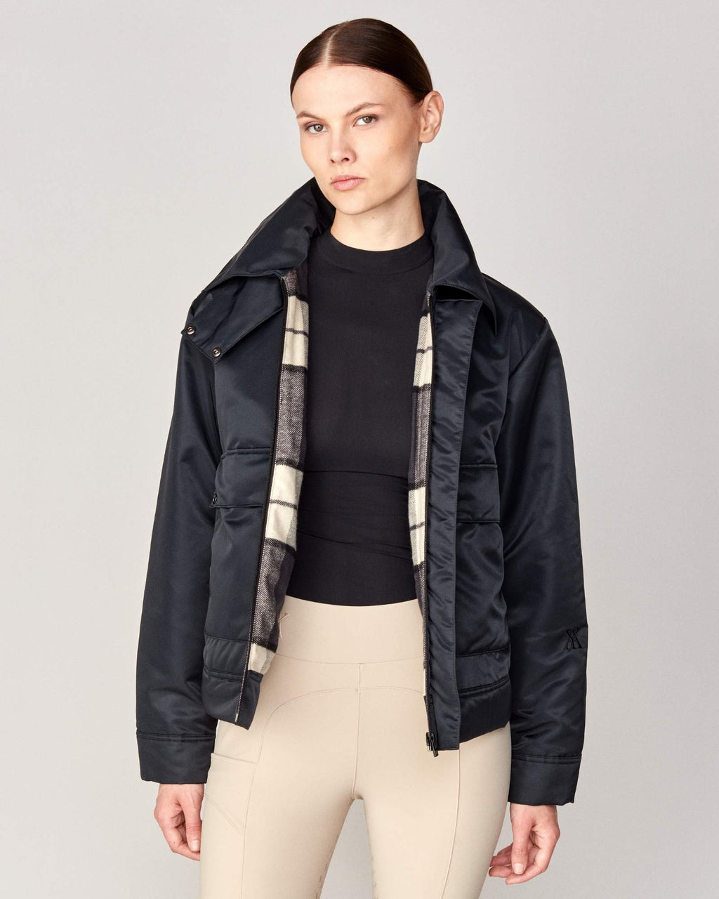 Yagya Short Padded Jacket