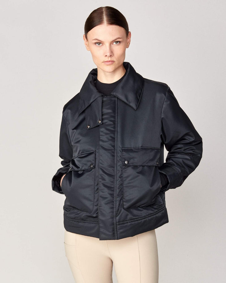 Yagya Short Padded Jacket