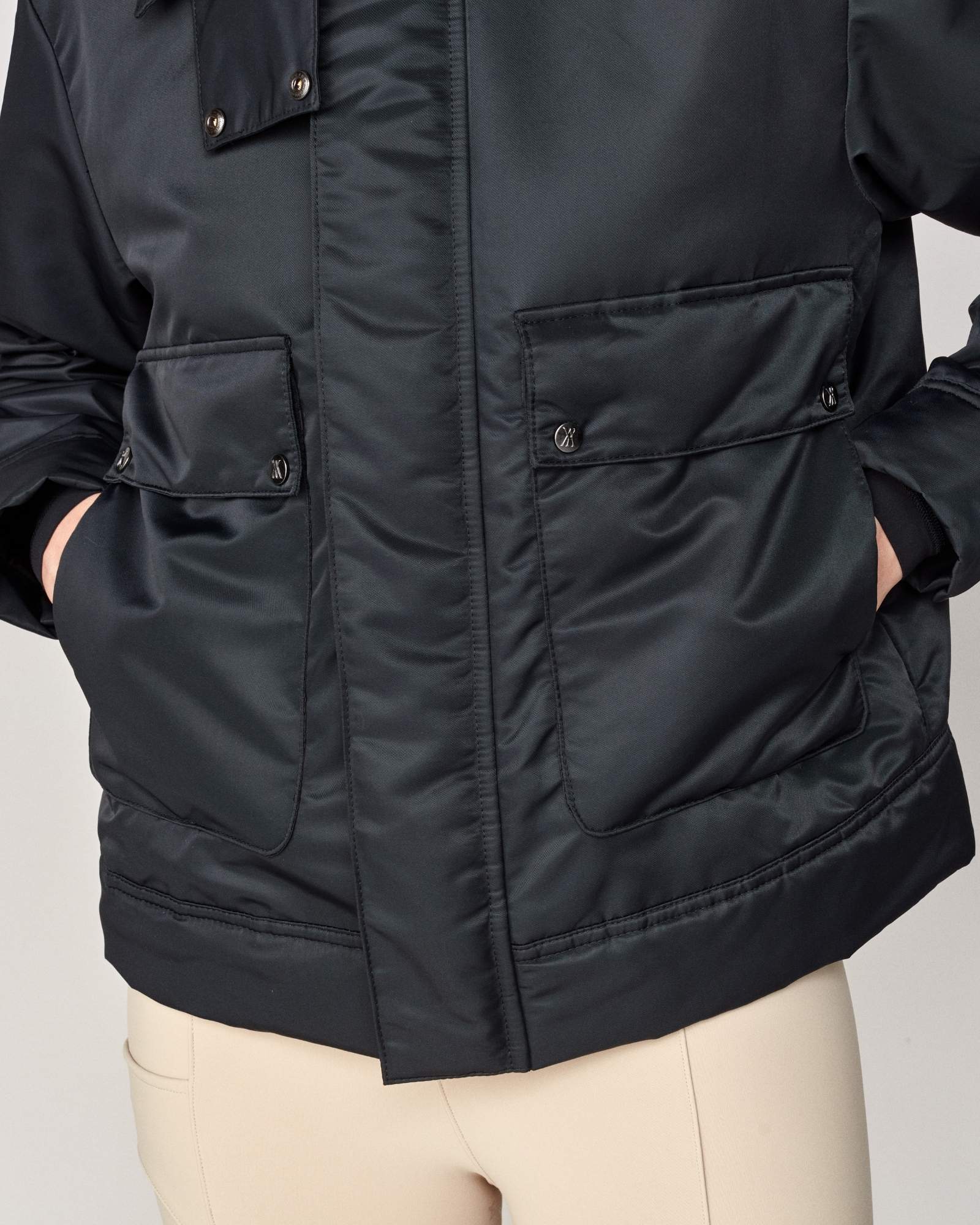 Yagya Short Padded Jacket
