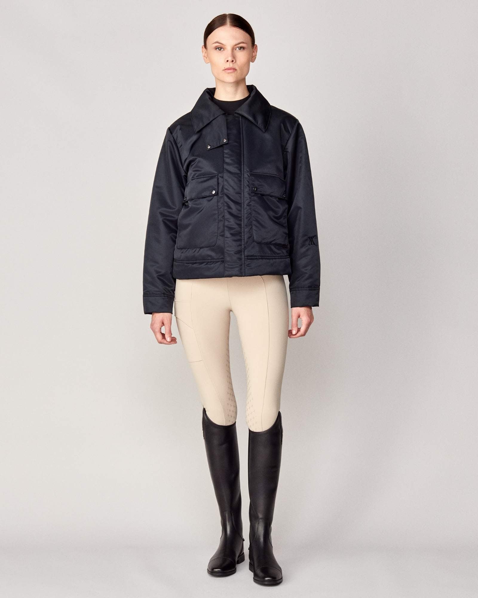 Yagya Short Padded Jacket