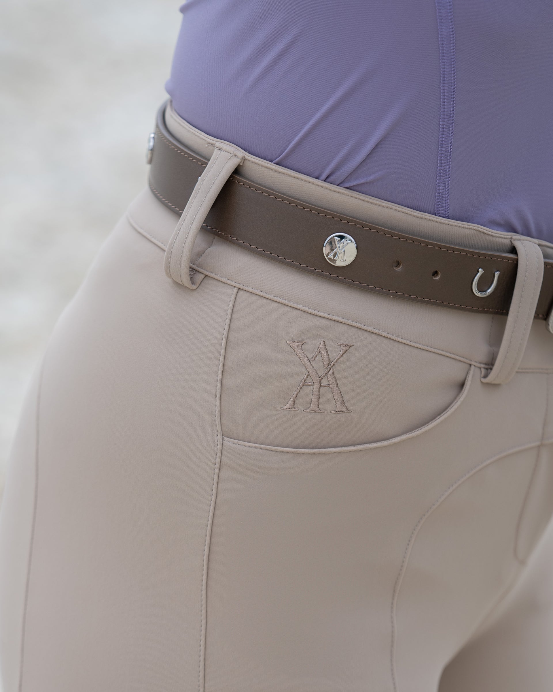 Yagya Leather Buckle Belt