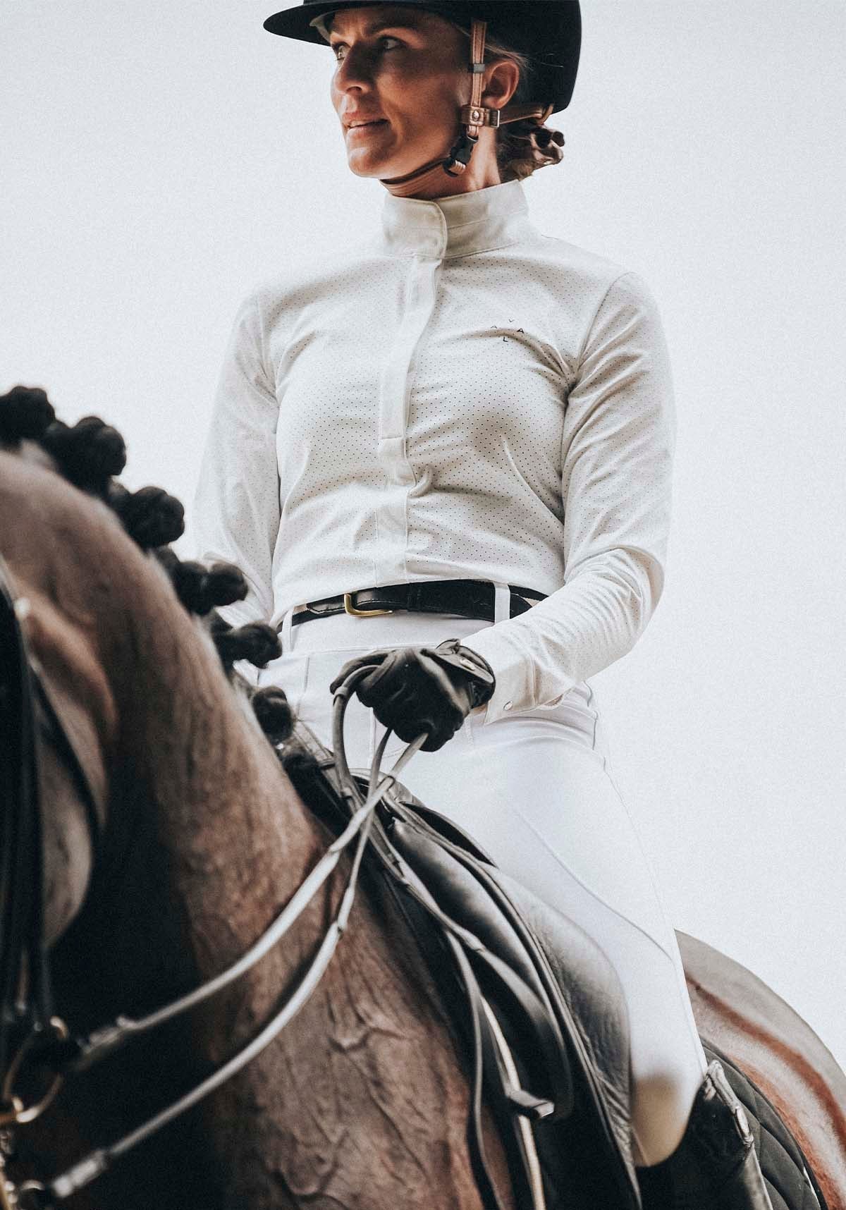 VALA Mesh Long Sleeve Show Shirt