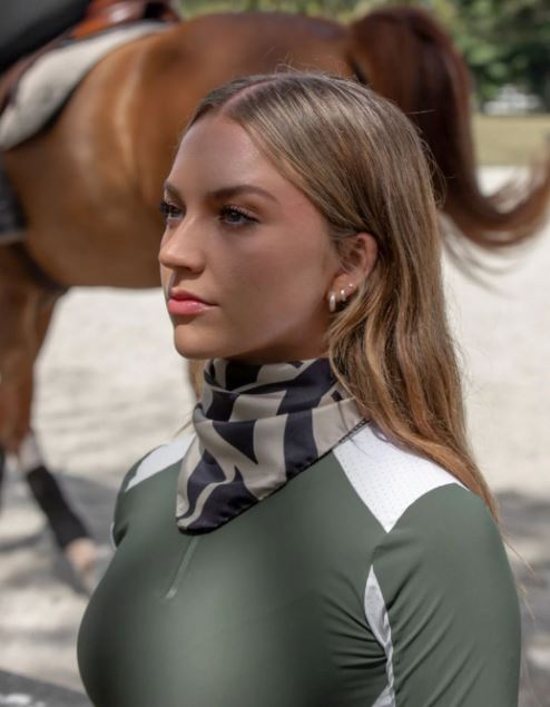 Yagya Monogram Silk Scarf