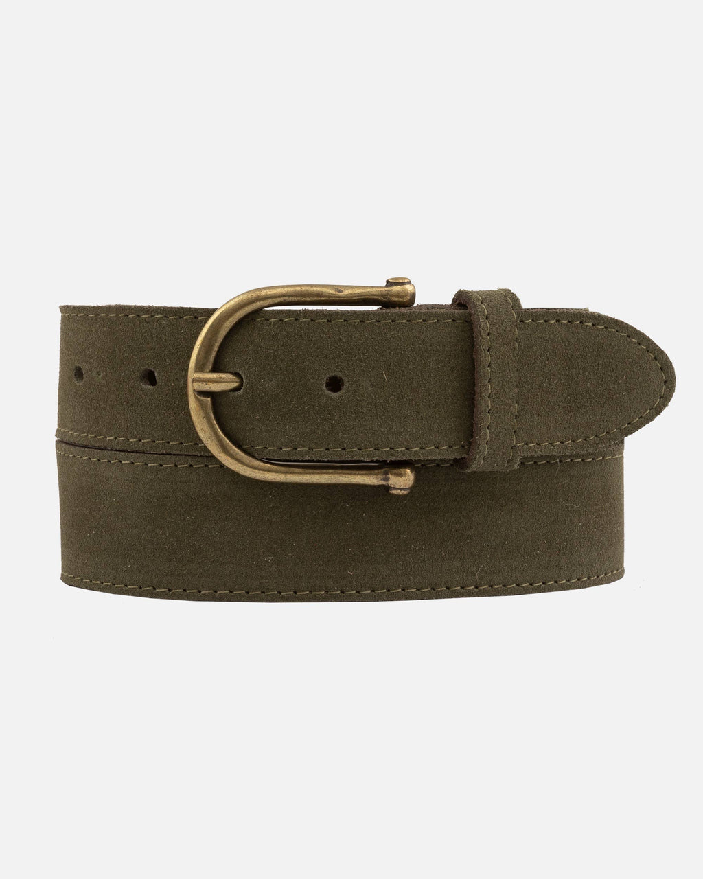 Amsterdam Heritage Roan Vintage Suede Leather Belt