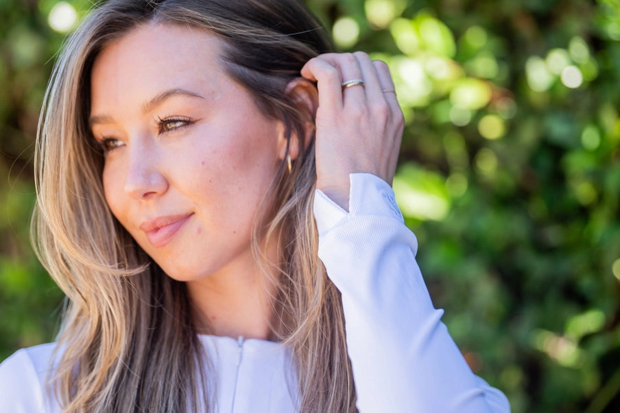 Solid Citizen Carol Crewneck Quarter Zip