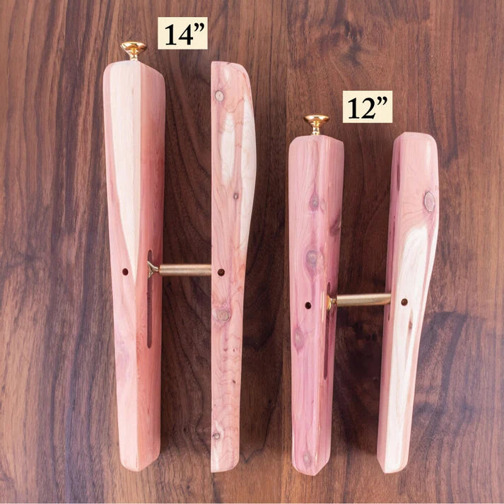 FootFitter Aromatic Cedar Boot Shaft Shapers