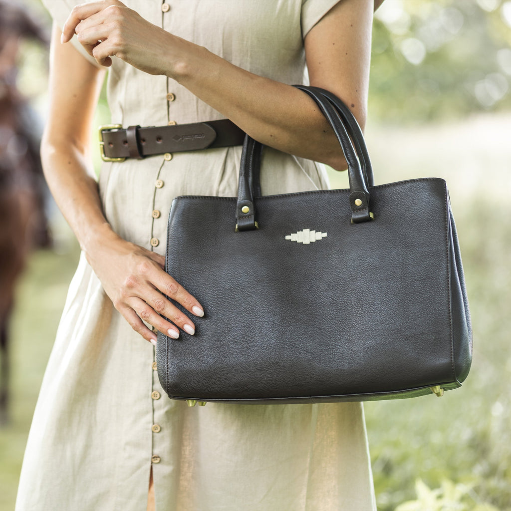 Pampeano Diversa Leather Satchel Bag